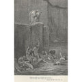 The Inferno, Canto 18, lines 116-117: “Why greedily thus bendest more on me, Than on these other filthy ones, thy ken?” 