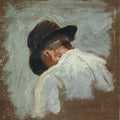 Study of a Man's Head for Mending the Net 
