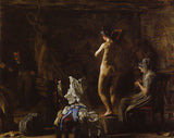 William Rush Carving his Allegorical Figure of the Schuylkill River 1876-77 artwork preview
