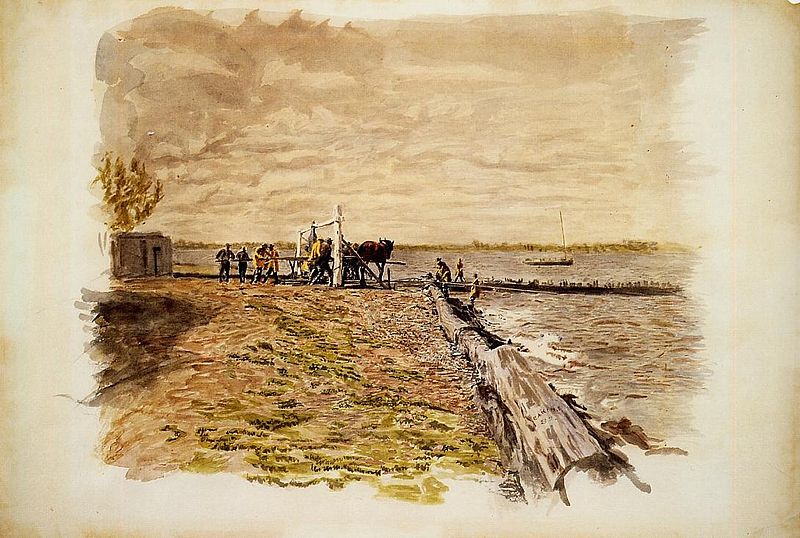 Drawing the Seine 