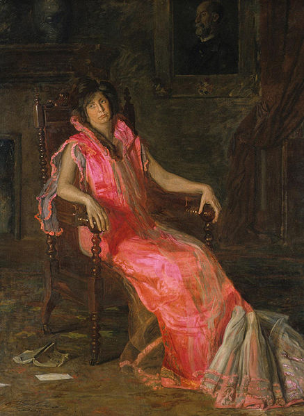 An Actress (or Portrait of Suzanne Santje) 