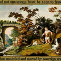 Peaceable Kingdom of the Branch Painting by Edward Hicks