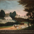 The Grave of William Penn Painting by Edward Hicks