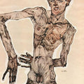 Self-Portrait standing 1910 