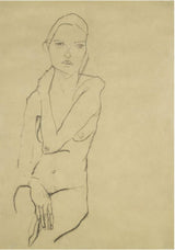 Seated Female Nude 2 artwork preview