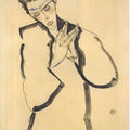 Selbstbildnis Mit Gefalteten Handen (Self-Portrait With Folded Hands) 