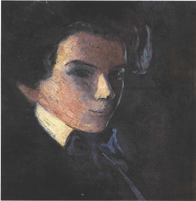 Self Portrait Facing Right