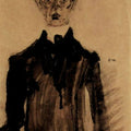 SelfPortrait in the black garment