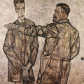 Double Portrait Aka Chief Inspector Heinrich Benesch And His Son Otto 