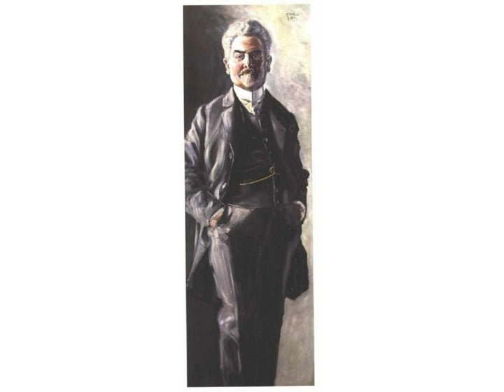 Portrait of Leopold Czihaczek, Standing