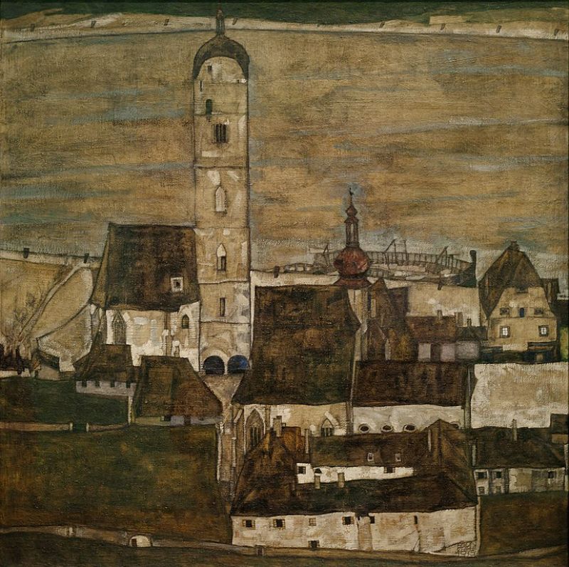 Stein on the Danube, Seen from the Kreuzberg