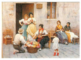 The Venetian flower vendor 1901 artwork preview