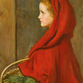 Red Riding Hood Painting by John Everett Millais