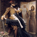 Mercy - Saint Bartholomew's Day, 1572 Painting by John Everett Millais