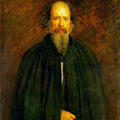 Portrait of Lord Alfred Tennyson Painting by John Everett Millais