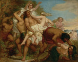 The Tribe of Benjamin Seizing the Daughter of Shiloh Painting artwork preview