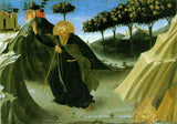 Saint Anthony the Abbot Tempted by a Lump of Gold 1436 Painting artwork preview