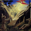 St Francis Receiving the Stigmata 1440 Painting by Fra Angelico