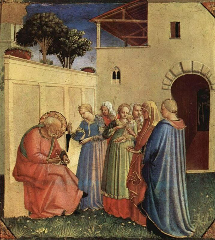 Naming of Saint John The Babtist