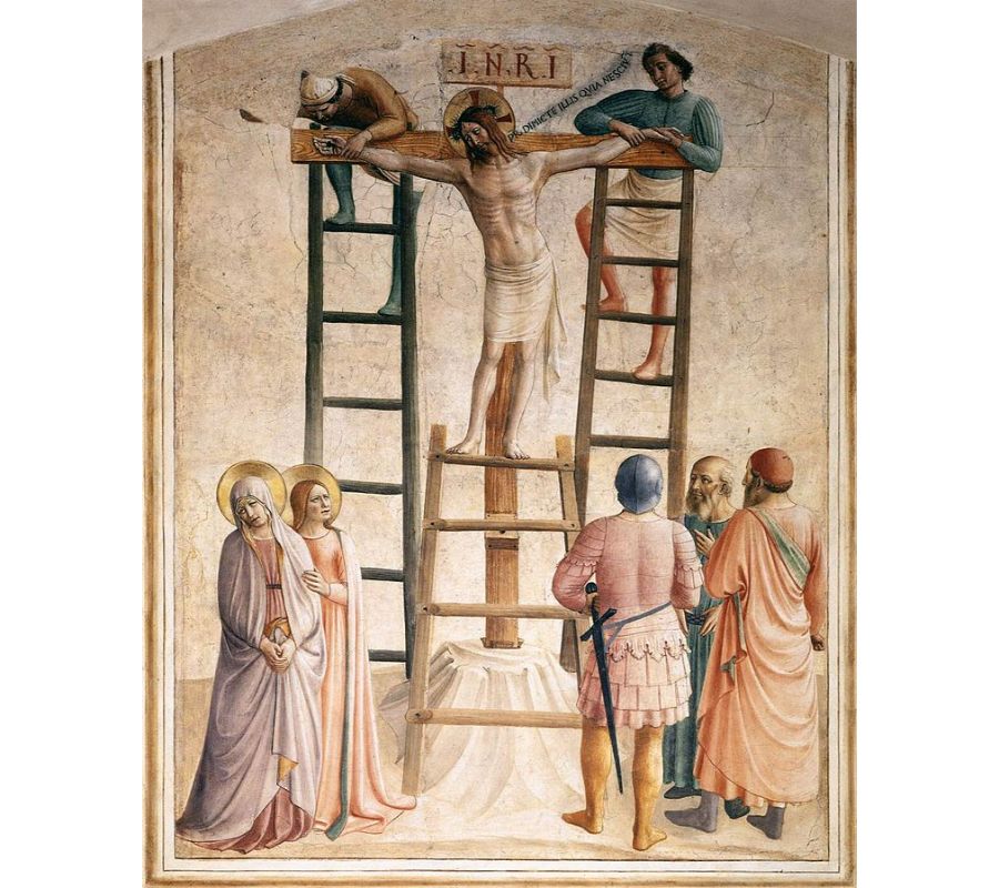 Nailing of Christ to the Cross (Cell 36)