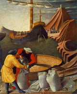 The Story of St Nicholas, St Nicholas saves the ship (detail) 1437 artwork preview