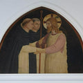 Christ as Pilgrim Received by Two Dominicans