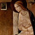 Proclamation, detail Virgin of Annunciation