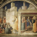 Lunette of the north wall