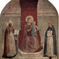 Madonna throne with St. Dominic and St. Zenobius