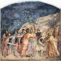 Capture of Christ, Judas Kiss and Peter, the servant Malchus an ear off
