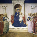 Sacra Conversazione (Madonna of the Shadows, Madonna delle Ombre) Painting by Fra Angelico
