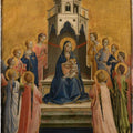 Virgin and Child Enthroned with Twelve Angels 1430