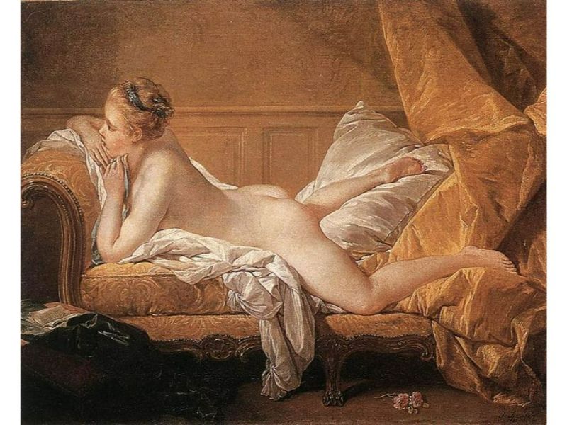 Girl Reclining (Louise O'Murphy) 1751 