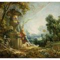 Pastorale ou Jeune berger dans un paysage 