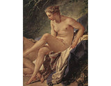 Diana Resting after her Bath (detail) 1742 artwork preview