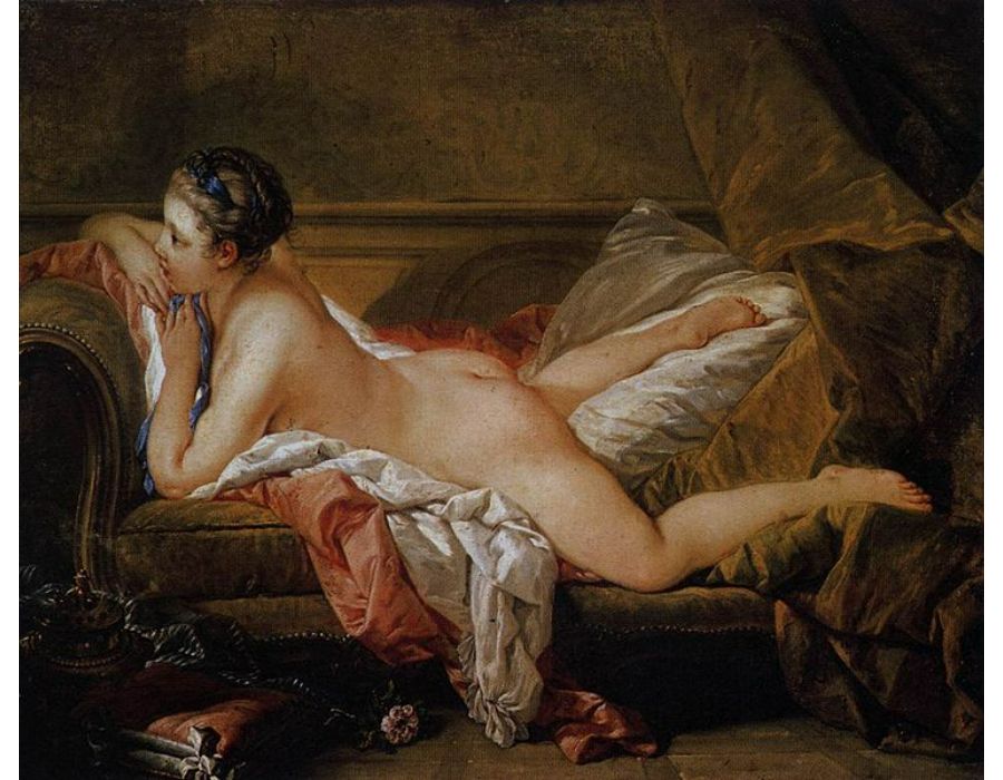 Blond Odalisque (L'Odalisque Blonde), detail 
