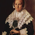 Portrait of a Woman with a Fan 