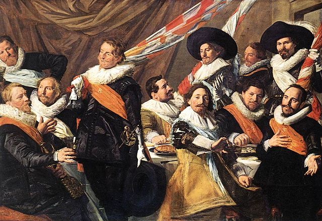 Banquet of the Officers of the St George Civic Guard Company (1) c. 1627