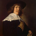 Portrait of a Young Man Holding a Glove 