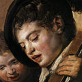 Two Boys Singing (detail) c. 1625