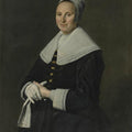 Portrait Of A Woman With Gloves