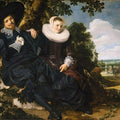Marriage Portrait of Isaac Massa en Beatrix van der Laen