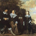 Family Group in a Landscape (1) c. 1648