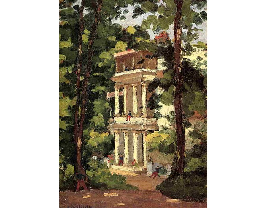 Yerres Colonnade Of The Casin
