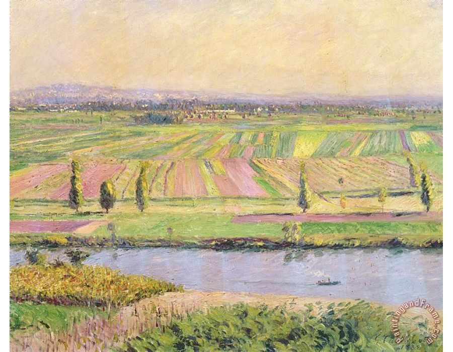 The Gennevilliers Plain Seen From The Slopes Of Argenteuil