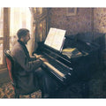 Young Man Playing The Piano