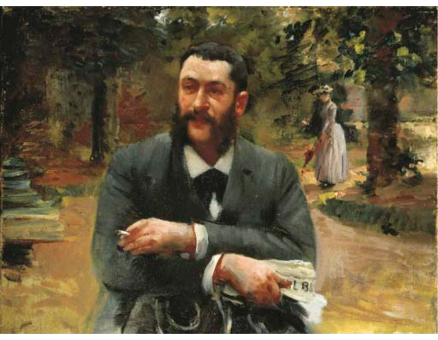 L'homme au Gil Blas
