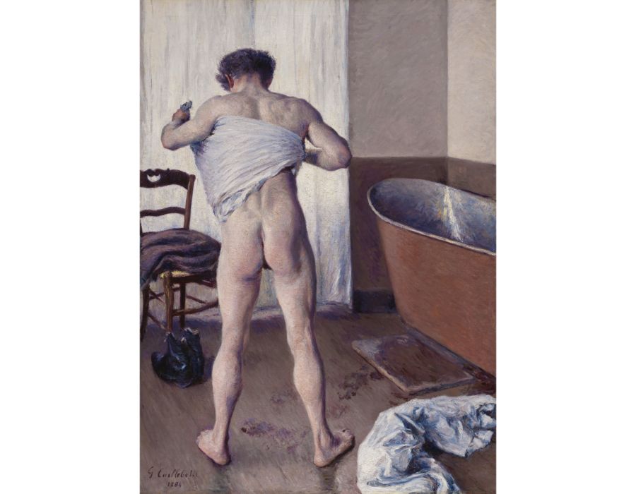 Man At His Bath