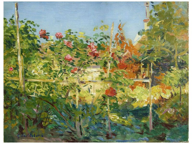 Garten in Trouville
