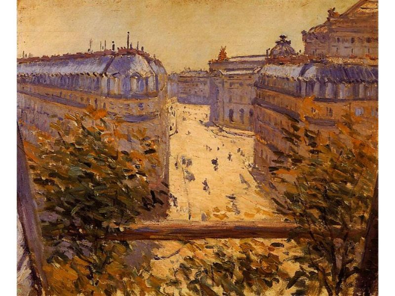 Rue Halevy Balcony View
